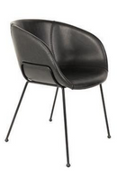 Baseball-Stitched Leather Armchairs (2) | Zuiver Feston | Oroatrade.com