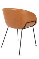 Baseball-Stitched Leather Armchairs (2) | Zuiver Feston | Oroatrade.com