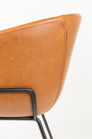 Baseball-Stitched Leather Armchairs (2) | Zuiver Feston | Oroatrade.com