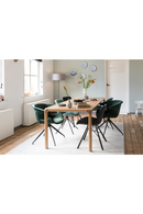 Bucket Seat Velvet Dining Armchairs (2) | Zuiver Mia | Oroatrade.com