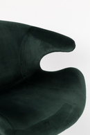 Bucket Seat Velvet Dining Armchairs (2) | Zuiver Mia | Oroatrade.com