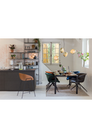 Bucket Seat Velvet Dining Armchairs (2) | Zuiver Mia | Oroatrade.com