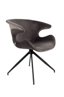Bucket Seat Velvet Dining Armchairs (2) | Zuiver Mia | Oroatrade.com
