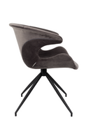 Bucket Seat Velvet Dining Armchairs (2) | Zuiver Mia | Oroatrade.com