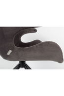 Bucket Seat Velvet Dining Armchairs (2) | Zuiver Mia | Oroatrade.com