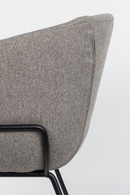 Gray Upholstered Dining Chairs (2) | Zuiver Feston | Oroatrade.com