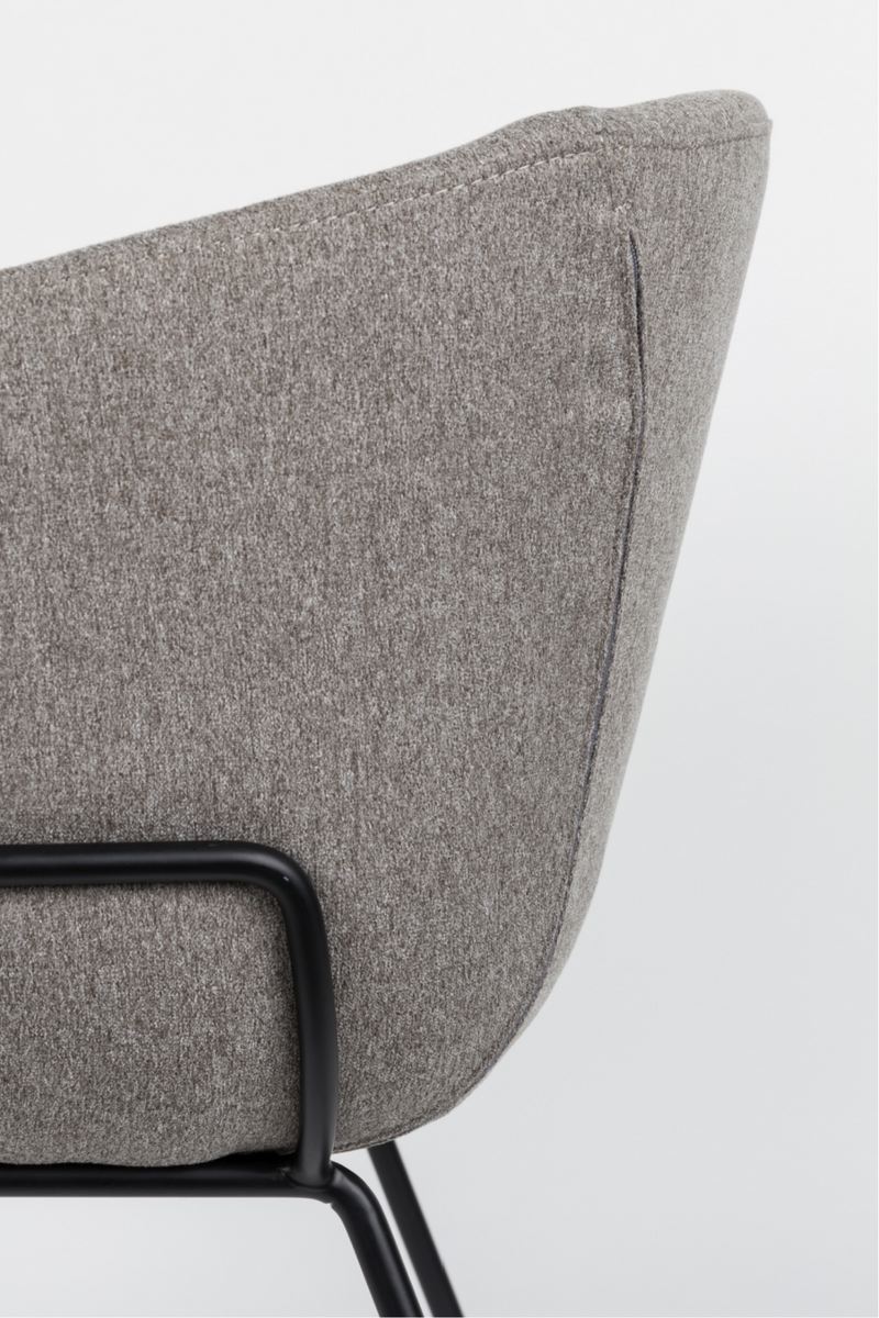 Gray Upholstered Armchairs (2) | Zuiver Feston | OROA TRADE