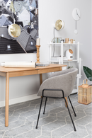Gray Upholstered Dining Chairs (2) | Zuiver Feston | Oroatrade.com
