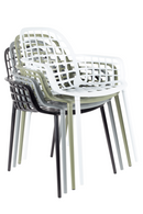 Aluminum Garden Dining Armchairs (2) | Zuiver Albert Kuip | Oroatrade.com