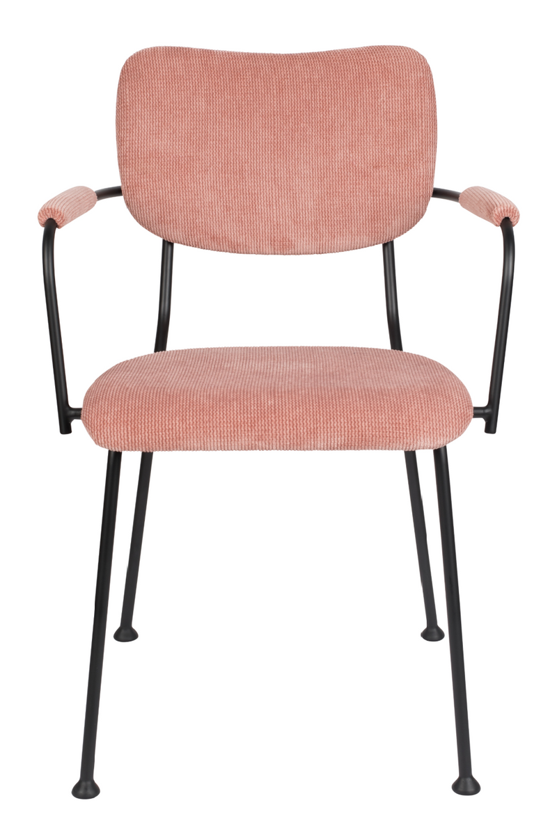 Pink Upholstered Dining Armchairs (2) | Zuiver Benson | DutchFurniture.com