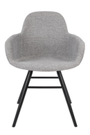 Fabric Upholstered Dining Armchairs (2) | Zuiver Albert Kuip | Oroatrade.com