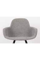Fabric Upholstered Dining Armchairs (2) | Zuiver Albert Kuip | Oroatrade.com