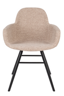 Fabric Upholstered Dining Armchairs (2) | Zuiver Albert Kuip | Oroatrade.com