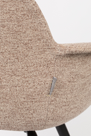 Fabric Upholstered Dining Armchairs (2) | Zuiver Albert Kuip | Oroatrade.com