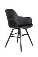 Contemporary Molded Dining Chair (2) | Zuiver Albert | Oroatrade.com