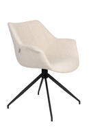 Upholstered Swivel Armchair Set (2) | Zuiver Doulton | Dutchfurniture.com