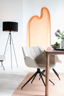 Upholstered Swivel Armchair Set (2) | Zuiver Doulton | Dutchfurniture.com