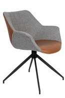 Upholstered Swivel Armchair Set (2) | Zuiver Doulton | Dutchfurniture.com