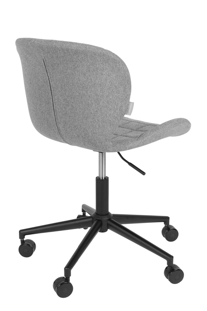 Gray Upholstered Office Chair | Zuiver OMG | OROA TRADE