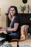 Cognac Leather Bucket Office Chair | Zuiver OMG | DutchFurniture.com