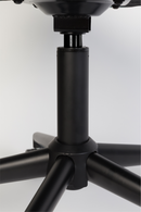 Cognac Leather Bucket Office Chair | Zuiver OMG | DutchFurniture.com