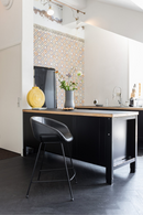 Baseball-Stitched Leather Counter Stools (2) | Zuiver Feston | Oroatrade.com