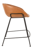 Baseball-Stitched Leather Counter Stools (2) | Zuiver Feston | Oroatrade.com