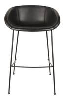 Baseball-Stitched Leather Bar Stools (2) | Zuiver Feston | Oroatrade.com