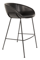 Baseball-Stitched Leather Bar Stools (2) | Zuiver Feston | Oroatrade.com