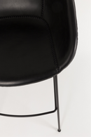 Baseball-Stitched Leather Bar Stools (2) | Zuiver Feston | Oroatrade.com