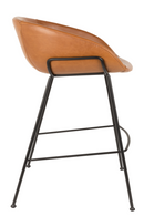 Baseball-Stitched Leather Bar Stools (2) | Zuiver Feston | Oroatrade.com