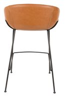 Baseball-Stitched Leather Bar Stools (2) | Zuiver Feston | Oroatrade.com
