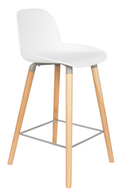 Molded Counter Stools (2) | Zuiver Albert Kuip | Dutchfurniture.com