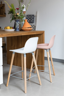Molded Counter Stools (2) | Zuiver Albert Kuip | Dutchfurniture.com