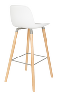 Molded Barstools (2) | Zuiver Albert Kuip | Dutchfurniture.com