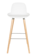 Molded Barstools (2) | Zuiver Albert Kuip | Dutchfurniture.com