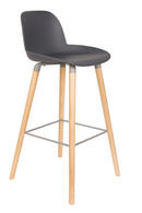 Molded Barstools (2) | Zuiver Albert Kuip | Dutchfurniture.com