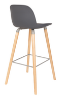 Molded Barstools (2) | Zuiver Albert Kuip | Dutchfurniture.com