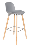 Molded Barstools (2) | Zuiver Albert Kuip | Dutchfurniture.com