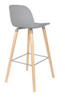 Molded Barstools (2) | Zuiver Albert Kuip | Dutchfurniture.com