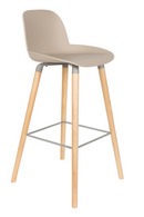 Molded Barstools (2) | Zuiver Albert Kuip | Dutchfurniture.com