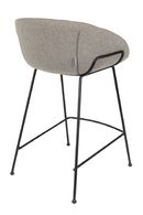 Gray Upholstered Counter Stools (2) | Zuiver Feston | Dutchfurniture.com