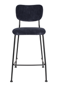 Dark Blue Counter Stools (2) | Zuiver Benson | DutchFurniture.com