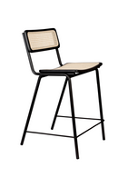 Wood Framed Rattan Counter Stools (2) | Zuiver Jort | Oroatrade.com