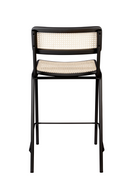 Wood Framed Rattan Counter Stools (2) | Zuiver Jort | Oroatrade.com