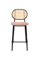 Rattan Backrest Counter Stool | Zuiver Spike | Dutchfurniture.com