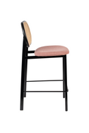 Rattan Backrest Counter Stool | Zuiver Spike | Dutchfurniture.com