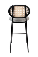 Rattan Backrest Counter Stool | Zuiver Spike | Dutchfurniture.com