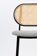 Rattan Backrest Counter Stool | Zuiver Spike | Dutchfurniture.com