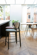 Rattan Backrest Counter Stool | Zuiver Spike | Dutchfurniture.com